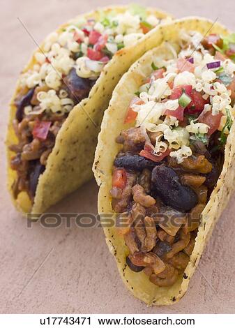 Filled Tacos View Large Photo Image Stock Image - Filled Tacos. Fotosearch