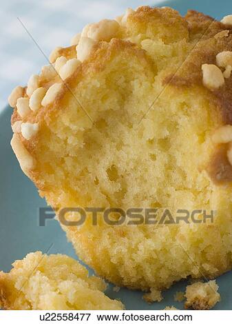 Large Lemon Meringue Muffin On A Plate View Large Photo Image Stock Photo - Large Lemon Meringue Muffin On A Plate. Fotosearch