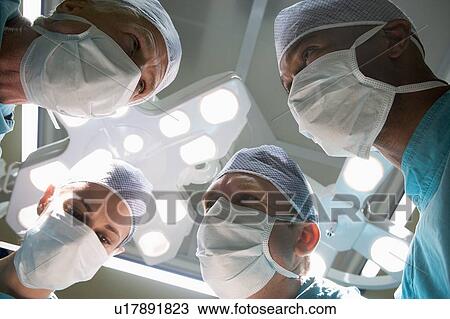 Low Angle View Of Four Surgeons View Large Photo Image Stock Image - Low Angle View Of Four Surgeons. Fotosearch