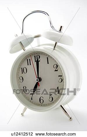 Stock Image - Old-Fashioned Alarm Clock. Fotosearch