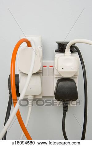 Overloaded Outlet View Large Photo Image Stock Image - Overloaded Outlet. Fotosearch