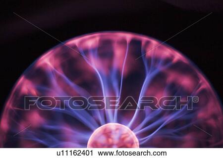 Stock Image - Plasma Ball. Fotosearch