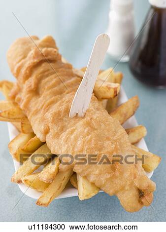Portion Of Fish And Chips On A Polystyrene Tray View Large Photo Image Stock Image - Portion Of Fish And Chips On A Polystyrene Tray. Fotosearch