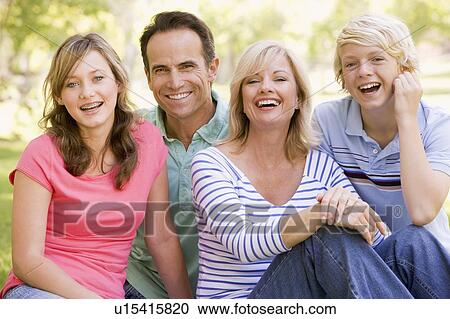 Portrait Of A Family View Large Photo Image Stock Image - Portrait Of A Family. Fotosearch