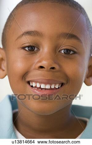 Picture - Portrait Of A Young Boy. Fotosearch