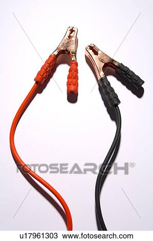 Positive And Negative Jumper Cables View Large Photo Image Stock Image - Positive And Negative Jumper Cables. Fotosearch