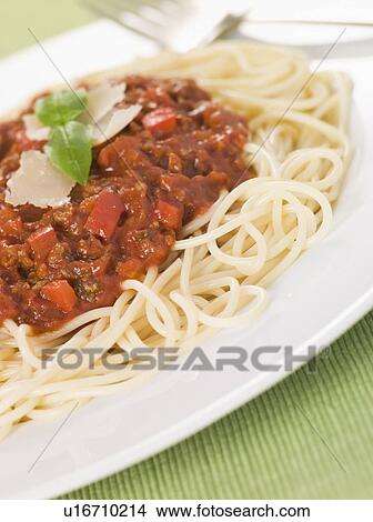 Spaghetti Bolognaise View Large Photo Image Picture - Spaghetti Bolognaise. Fotosearch