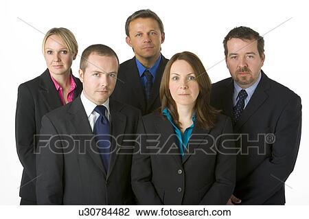 Stock Image - Team Of Business People. Fotosearch