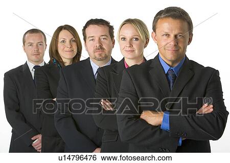 Stock Photograph - Team Of Business People. Fotosearch