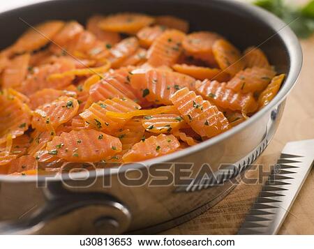 Vichy Carrots in a Saute Pan View Large Photo Image Stock Image - Vichy Carrots in a Saute Pan. Fotosearch