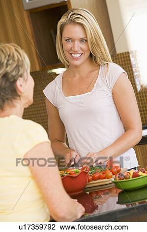 Women Preparing Dinner View Large Photo Image Stock Image - Women Preparing Dinner . Fotosearch