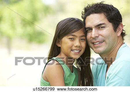 Father And Daughter In Park View Large Photo Image Stock Photo - Father And Daughter In Park. Fotosearch