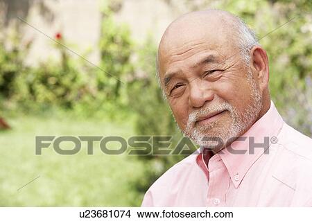Picture - Portrait Of Smiling Senior Man. Fotosearch