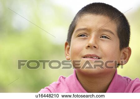 Portrait Of Young Boy In Park View Large Photo Image Stock Image - Portrait Of Young Boy In Park. Fotosearch
