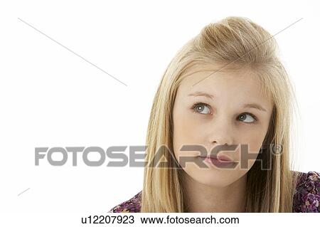 Studio Portrait Of Teenage Girl View Large Photo Image Stock Image - Studio Portrait Of Teenage Girl. Fotosearch
