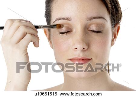 Teenage Girl Applying Make Up View Large Photo Image Stock Photography - Teenage Girl Applying Make Up. Fotosearch