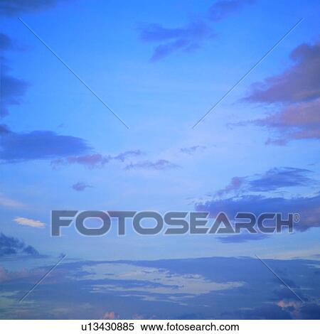 Stock Photography - spectacular, background, clouds, blue sky, blue sky, white clouds. Fotosearch