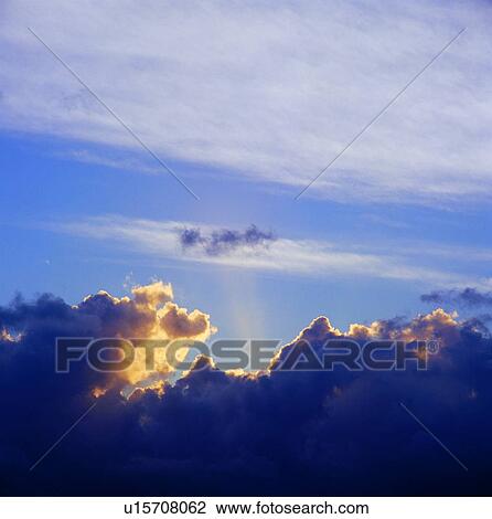 Stock Image - spectacular, background, sky, clouds. Fotosearch