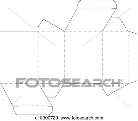 Stock Photo - containers, learning, dotted-line, handicrafts, arts and crafts, packing structure, packing. Fotosearch