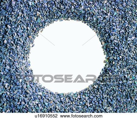 Stock Image - grey frame, sandstone, decoration, stone, decoration, frame. Fotosearch