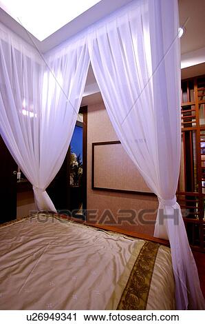 Part of a four poster bed View Large Photo Image Stock Image - Part of a four poster bed. Fotosearch