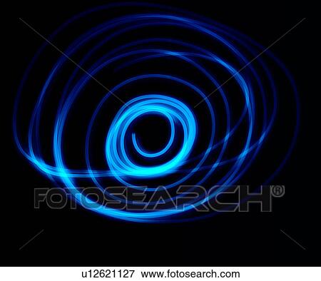 single line, blue, lines, circular, light View Large Photo Image Stock Photo - single line, blue, lines, circular, light. Fotosearch