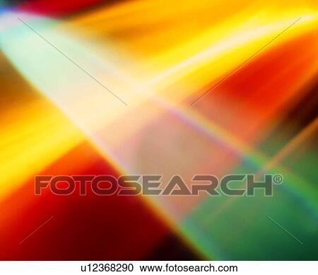 Stock Image - straight lines, yellow, light, white, colorful. Fotosearch