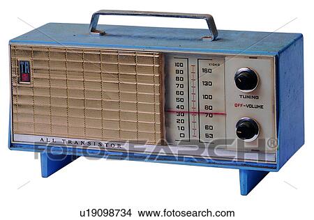 Picture - radio, ancient, aged, life, old. Fotosearch