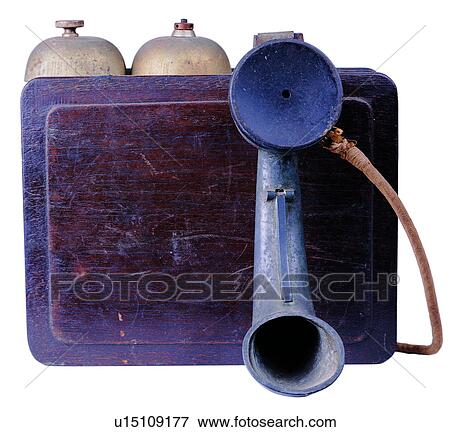 Stock Photo - telephone, traditional, old, time, ancient, antique. Fotosearch