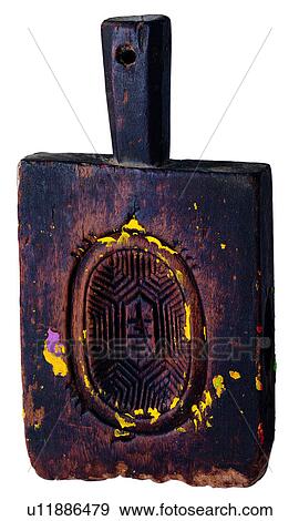 Stock Photo - traditional, antique, old, circle, old, woodwork. Fotosearch