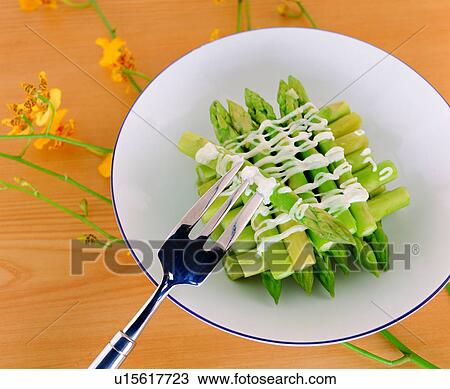 Stock Image - delicacies, food, fork, cooking, cuisine, cold dish, healthy. Fotosearch