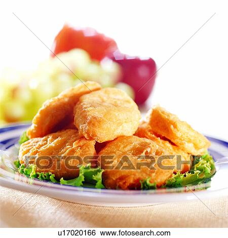 delicious, chicken nugget, fried, western food, cuisine, cook, delicacies View Large Photo Image Stock Photograph - delicious, chicken nugget, fried, western food, cuisine, cook, delicacies. Fotosearch