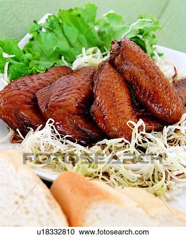 food, cooking, chicken, delicacies, chicken wings, delicious, cook View Large Photo Image Stock Image - food, cooking, chicken, delicacies, chicken wings, delicious, cook. Fotosearch