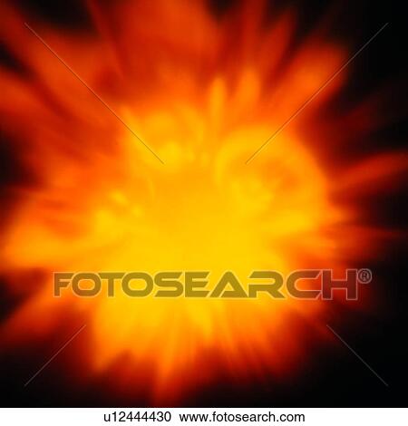 Stock Image - beams, creative, orange, laser, rays, backdrop, background. Fotosearch