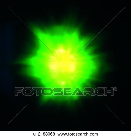 Stock Photo - creative, background, beams, green, radiation, backdrop, colorful. Fotosearch