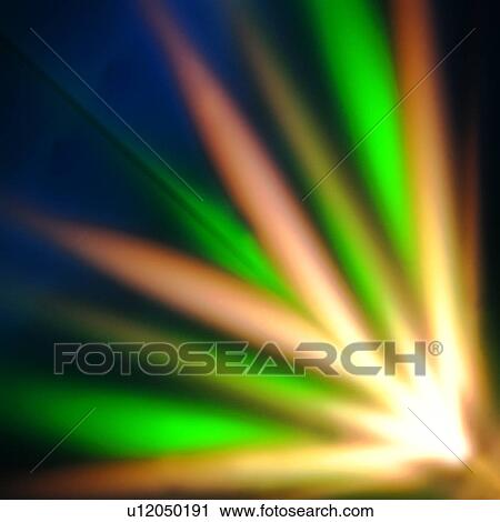 Stock Image - originality, beams, abstract, laser, backdrop, light, colorful. Fotosearch
