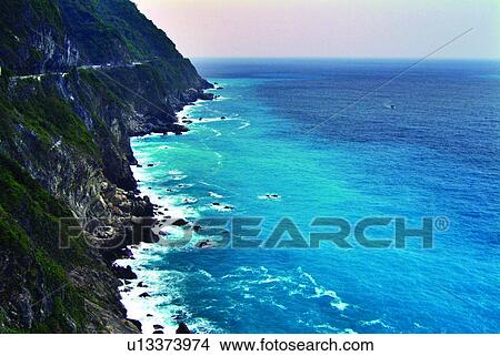 Discovery of Nature, Coast line, Natural landscape, Trees, Taiwan, Wave, Waves View Large Photo Image Picture - Discovery of Nature, Coast line, Natural landscape, Trees, Taiwan, Wave, Waves. Fotosearch