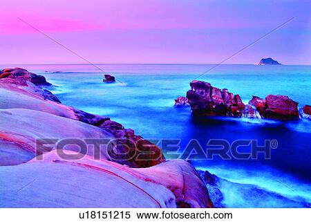 Stock Photography - Discovery of Nature, Scenery, Recreation, Rock, Taiwan, Relaxing, Rocks. Fotosearch