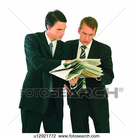 Stock Image - Businessman, Male, Pride, Pressure, Occidental, Men. Fotosearch