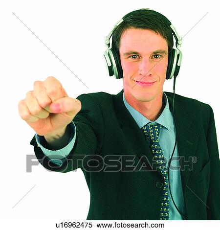 Stock Photography - Businessmen, People, Occidental, Salaried Employee, Smile. Fotosearch