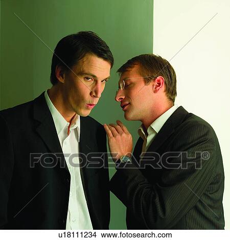 Picture - Businessmen, White, Expressions, Mature, Smile. Fotosearch