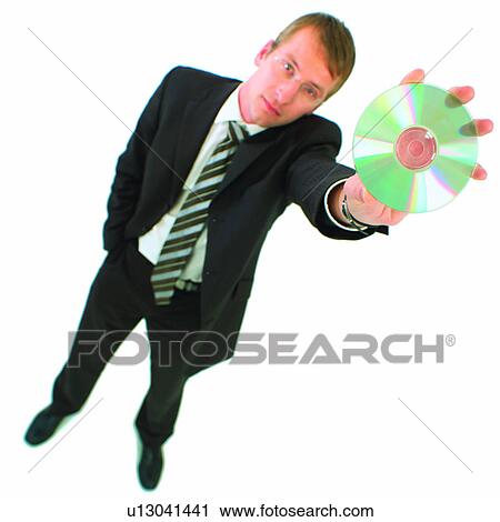 Stock Image - Men, Salaried Employee, Pressure, Mature, Businessman, Smile. Fotosearch