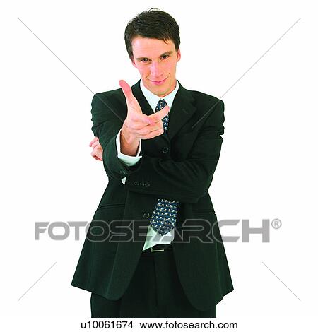 Picture - Salaried Employee, Smile, Businessmen, Occidental. Fotosearch