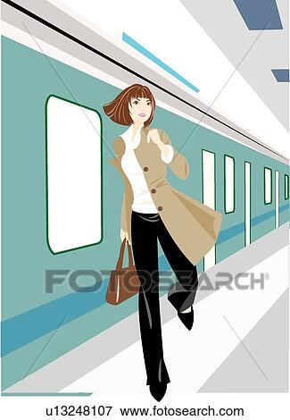 Office Lady, Confidence, Female, Exquisite, People, Smile View Large Illustration Stock Illustration - Office Lady, Confidence, Female, Exquisite, People, Smile. Fotosearch
