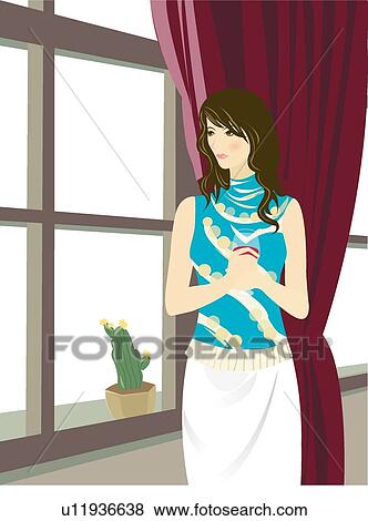 Leisure Life, Smiling, Girls, Woman, Pretty, Girl, Gracful View Large Illustration Stock Illustration - Leisure Life, Smiling, Girls, Woman, Pretty, Girl, Gracful. Fotosearch