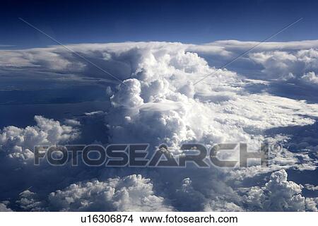 Picture - blue sky, quiet, Asia, sky, sunny day. Fotosearch