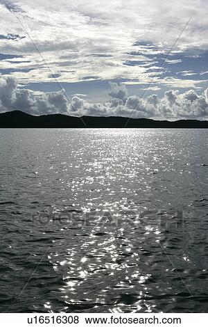 Stock Photo - daytime, beach, sky, white cloud, outside, Ocean. Fotosearch