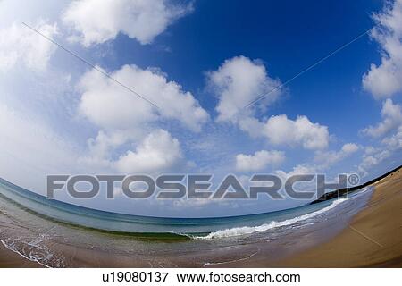 Stock Photo - ocean, seashore, Ocean, quiet, blue. Fotosearch