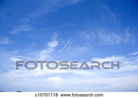 Stock Photo - outside, Ocean, beach, cloud, outdoors, blue sky. Fotosearch