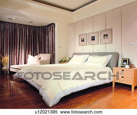 bed, wood floor, lifestyle, table, life, furniture, space View Large Photo Image Stock Photography - bed, wood floor, lifestyle, table, life, furniture, space. Fotosearch